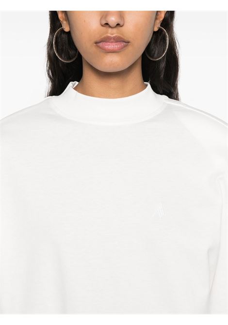 White embroidered T-shirt The attico - women THE ATTICO | 250WCT00173JJ025AA001